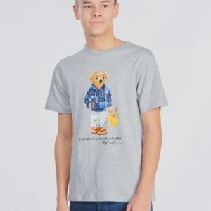 Ralph Lauren Cn Tops T Shirt T-Paita Harmaa