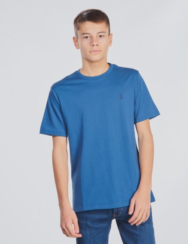 Ralph Lauren Cn Tops T Shirt T-Paita Sininen