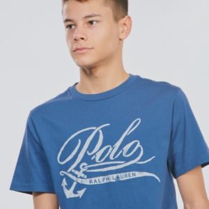 Ralph Lauren Cn Tops T Shirt T-Paita Sininen