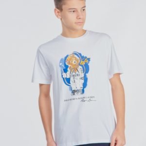 Ralph Lauren Cn Tops T Shirt T-Paita Valkoinen