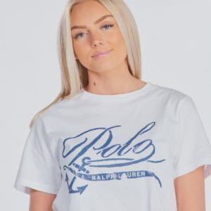 Ralph Lauren Cn Tops T Shirt T-Paita Valkoinen