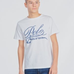 Ralph Lauren Cn Tops T Shirt T-Paita Valkoinen