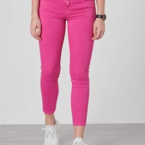 Ralph Lauren Colred Denim Bottoms Denim Farkut Vaaleanpunainen