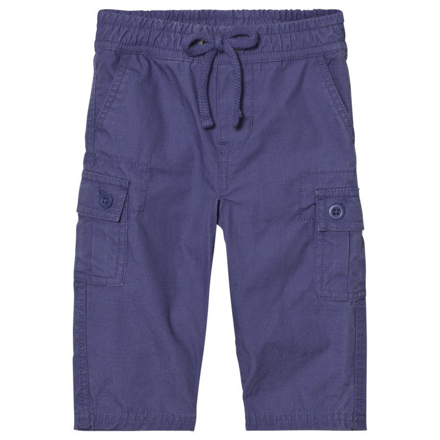 Ralph Lauren Cotton Ripstop Cargo Pants Sporting Blue Cargo Shortsit