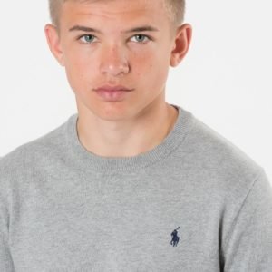 Ralph Lauren Crew Neck Sweater Neule Harmaa