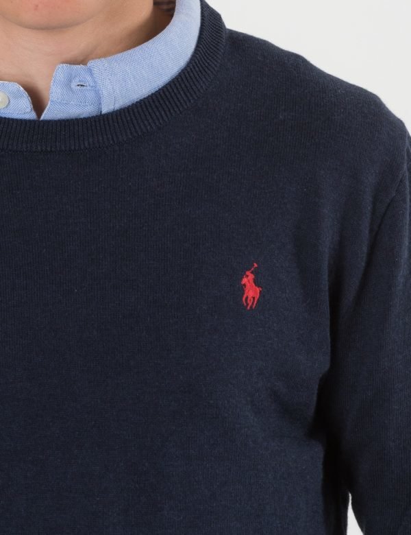 Ralph Lauren Crew Neck Sweater Neule Sininen