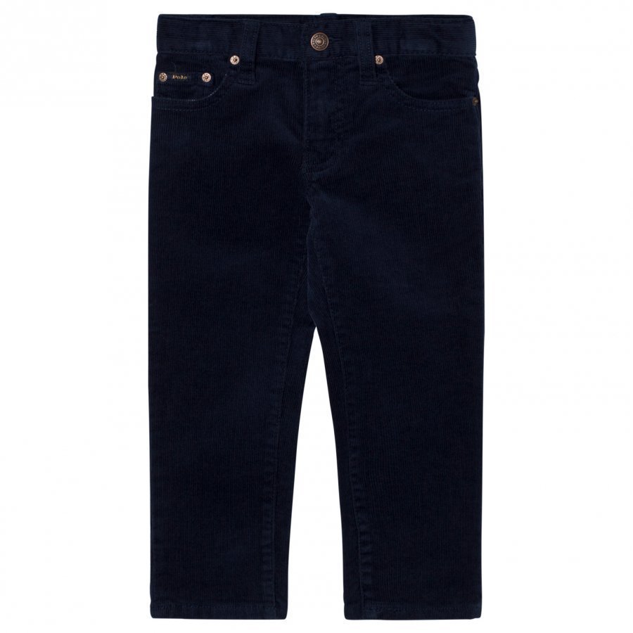 Ralph Lauren French Navy Varick Corduroy Pants Housut