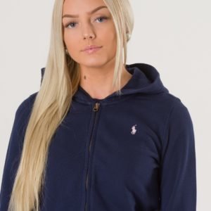 Ralph Lauren Full Zip Hoodie Huppari Sininen