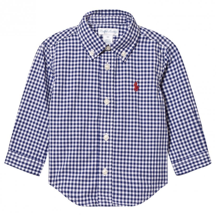 Ralph Lauren Gingham Poplin Shirt Kauluspaita