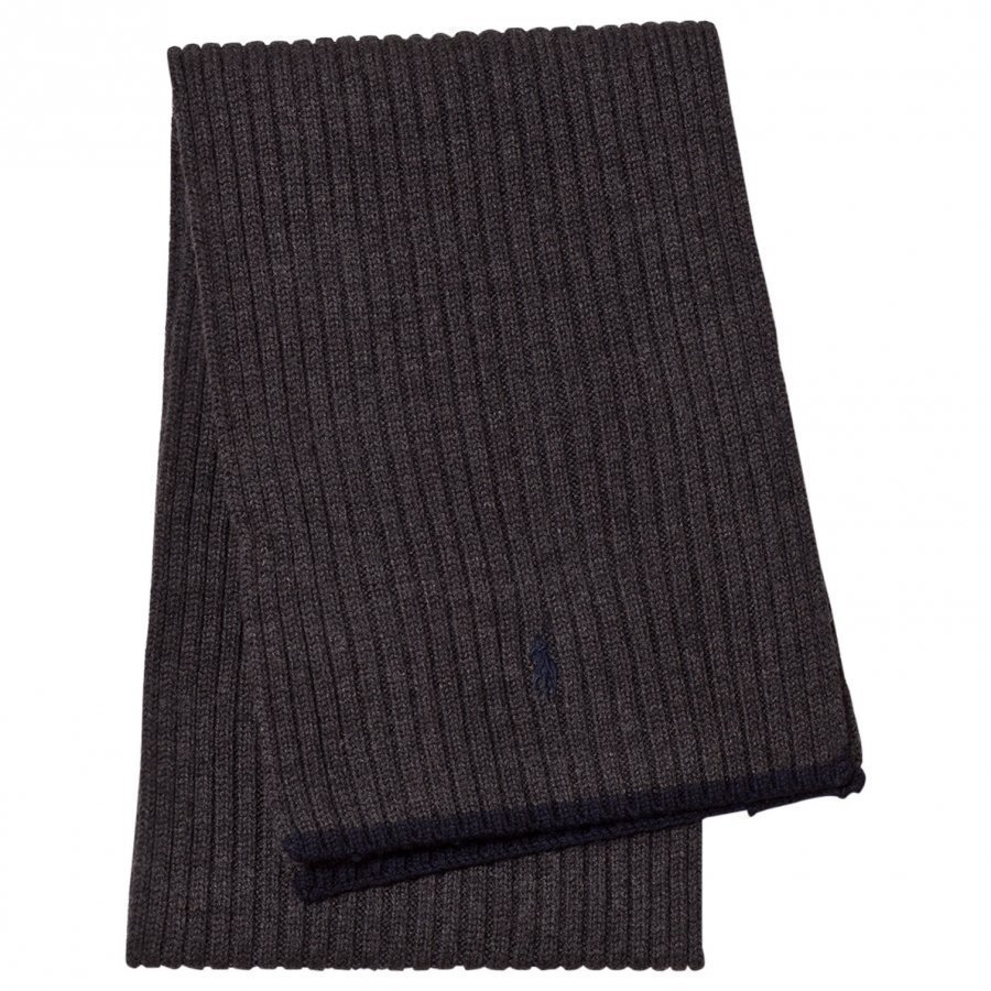 Ralph Lauren Grey Merino Scarf Villahuivi