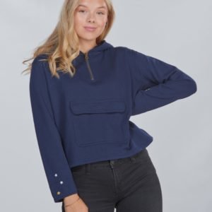 Ralph Lauren Half Zip Po Tops Knit Huppari Sininen