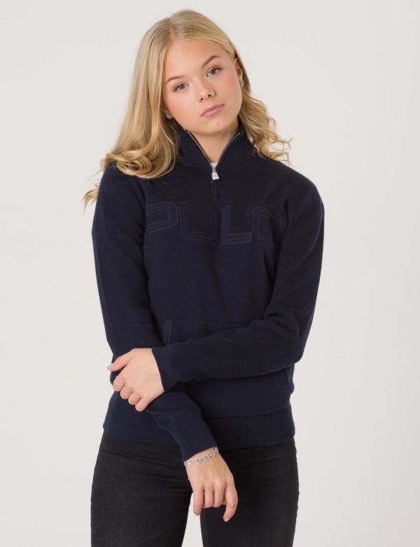 Ralph Lauren Half Zip Sweater Neule Sininen