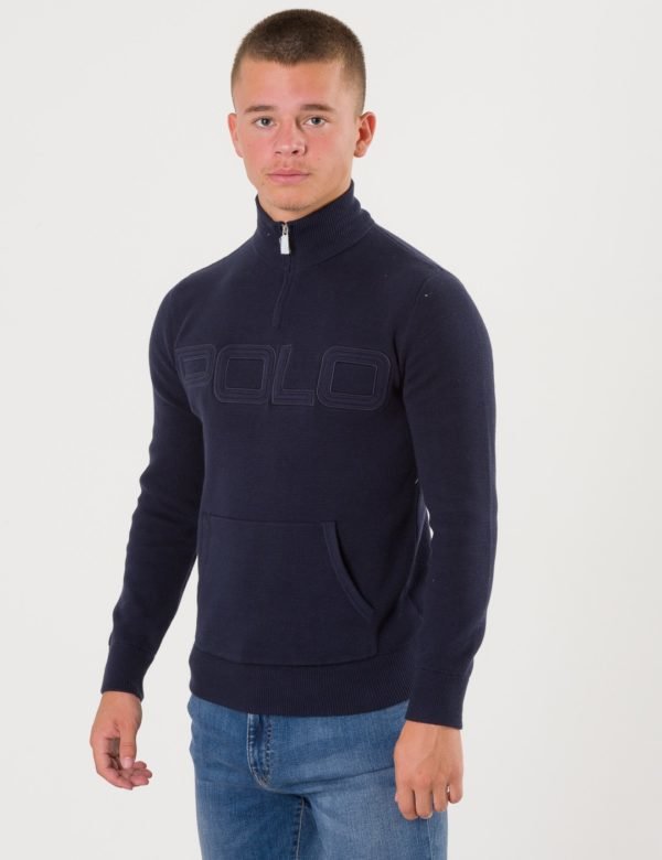 Ralph Lauren Half Zip Sweater Neule Sininen