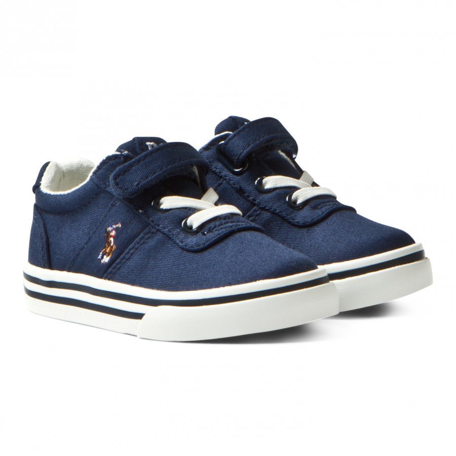 Ralph Lauren Hanford Canvas Sneaker Navy Lenkkarit