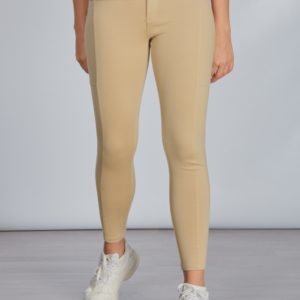 Ralph Lauren Knit Legging Bottoms Legging Leggingsit Beigestä