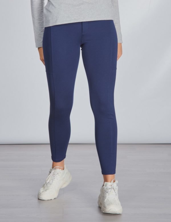 Ralph Lauren Knit Legging Bottoms Legging Leggingsit Sininen