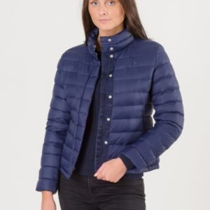 Ralph Lauren Light Weight Down Jacket Takki Sininen