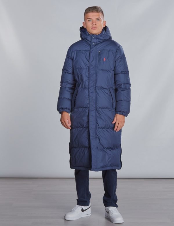 Ralph Lauren Long El Cap Outerwear Jacket Takki Sininen