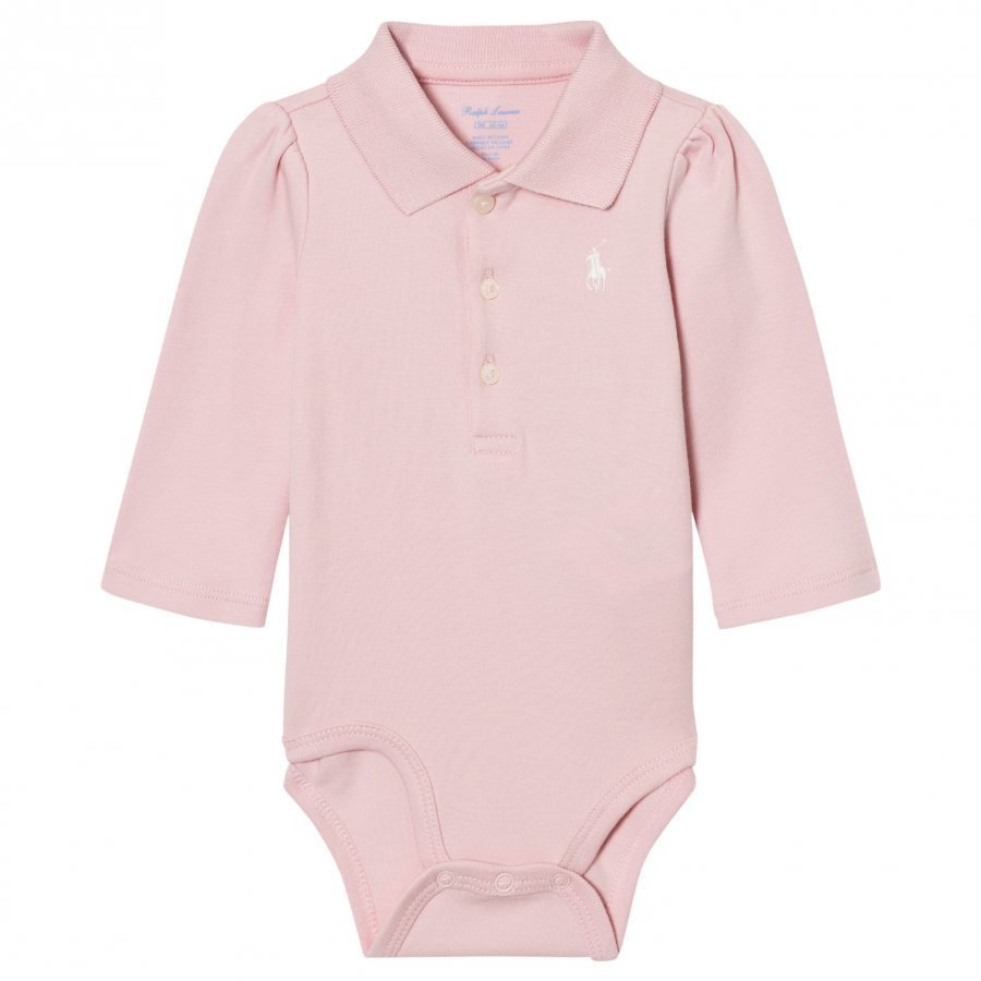 Ralph Lauren Long Sleeve Baby Body Pink Body
