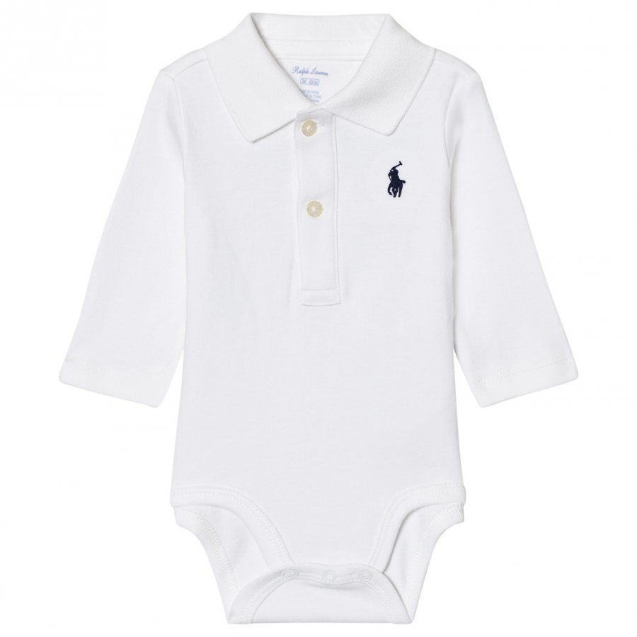 Ralph Lauren Long Sleeve Baby Body White Body