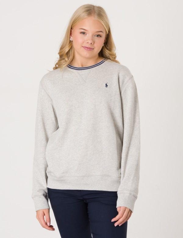 Ralph Lauren Long Sleeve Crew Neck Neule Harmaa