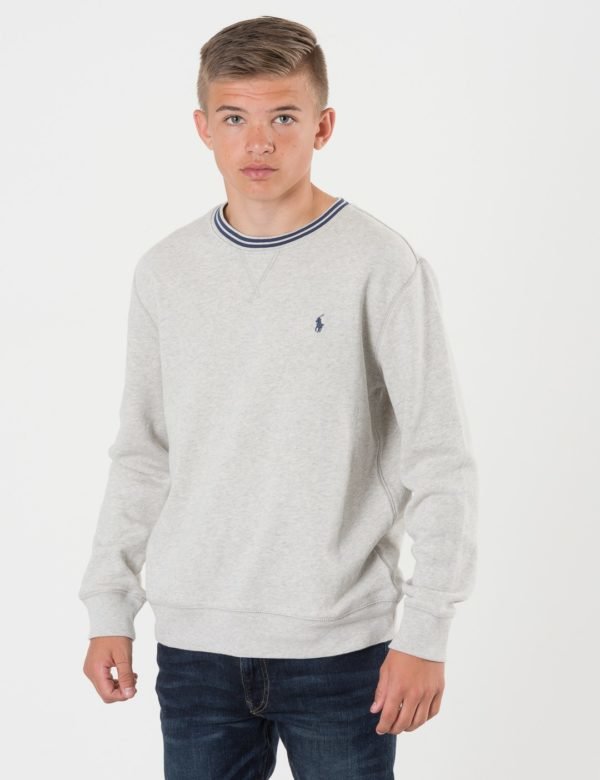 Ralph Lauren Long Sleeve Crew Neck Neule Harmaa