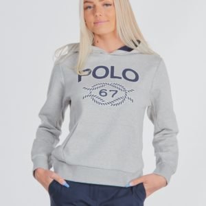 Ralph Lauren Long Sleeve Po Hood Tops Knit Huppari Harmaa