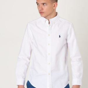 Ralph Lauren Ls Bd Shirt Kauluspaita Valkoinen