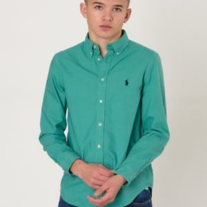 Ralph Lauren Ls Bd Shirt Kauluspaita Vihreä