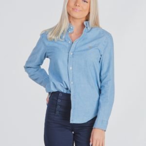 Ralph Lauren Ls Bd Tops Shirt Kauluspaita Sininen