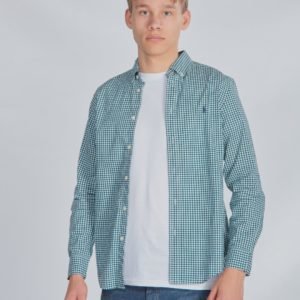 Ralph Lauren Ls Bd Tops Shirt Kauluspaita Vihreä