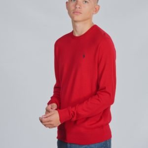 Ralph Lauren Ls Cn Po Tops Sweater Neule Punainen