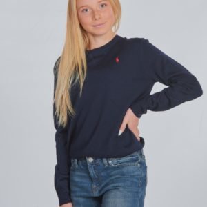 Ralph Lauren Ls Cn Po Tops Sweater Neule Sininen