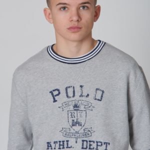 Ralph Lauren Ls Cn Tops Knit Neule Harmaa