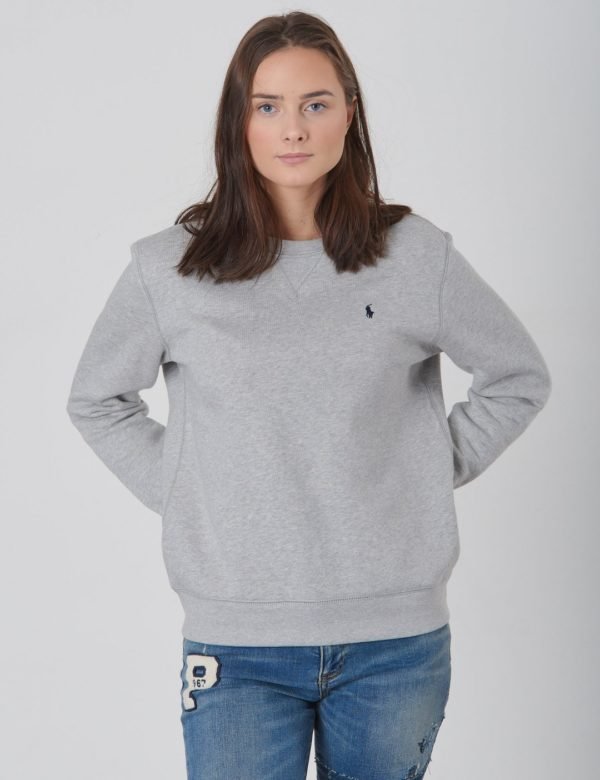 Ralph Lauren Ls Cn Tops Knit Neule Harmaa