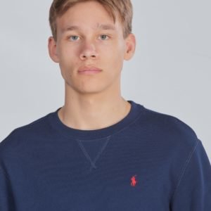 Ralph Lauren Ls Cn Tops Knit Neule Sininen