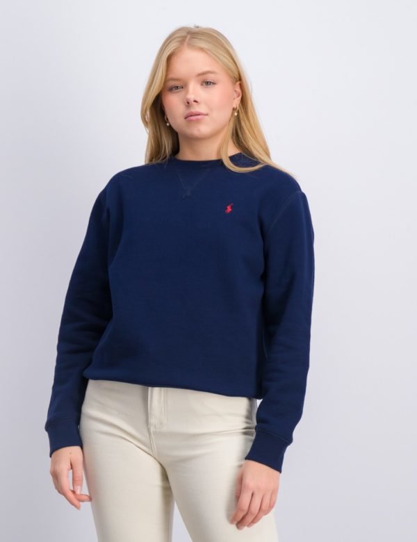 Ralph Lauren Ls Cn Tops Knit Neule Sininen