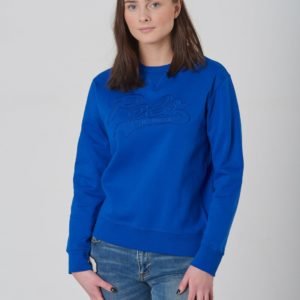 Ralph Lauren Ls Cn Tops Knit Neule Sininen