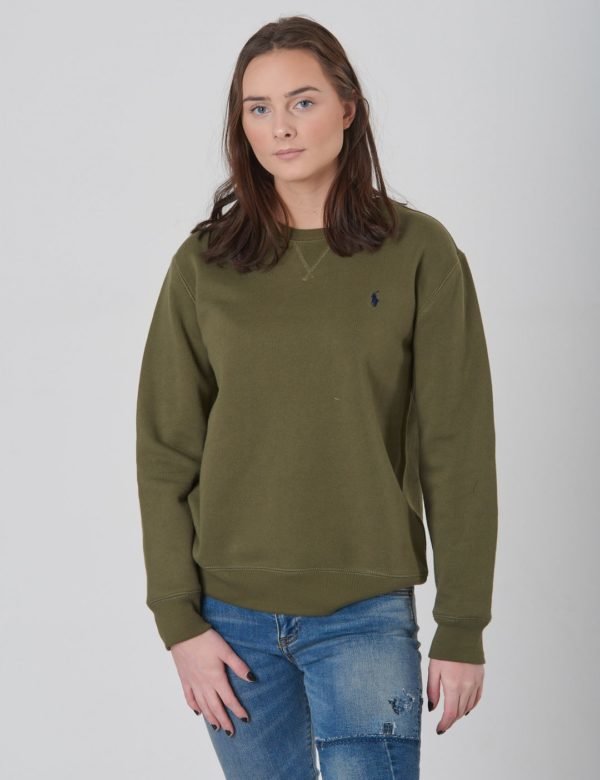 Ralph Lauren Ls Cn Tops Knit Neule Vihreä