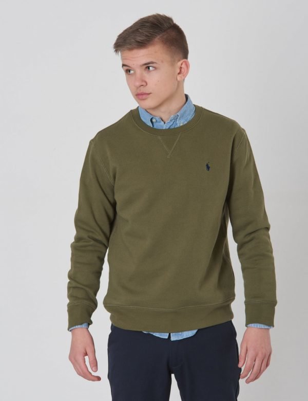 Ralph Lauren Ls Cn Tops Knit Neule Vihreä