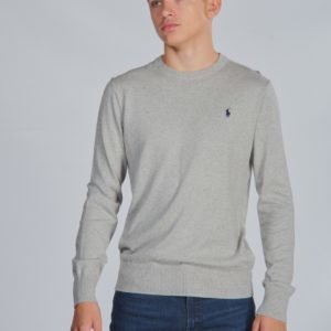 Ralph Lauren Ls Cn Tops Sweater Neule Harmaa