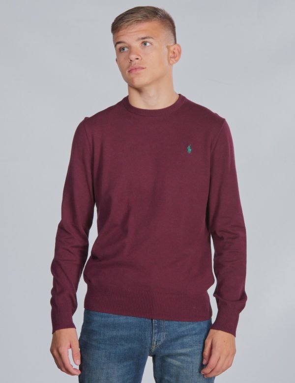 Ralph Lauren Ls Cn Tops Sweater Neule Punainen