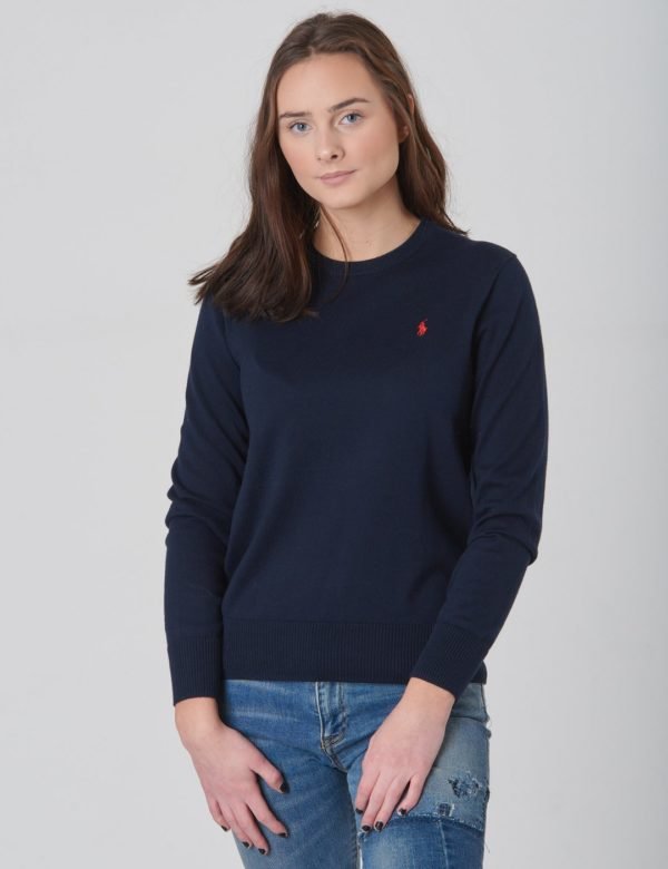 Ralph Lauren Ls Cn Tops Sweater Neule Sininen