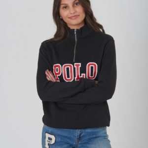 Ralph Lauren Ls Hz Tops Knit Neule Musta