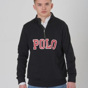 Ralph Lauren Ls Hz Tops Knit Neule Musta