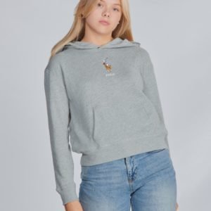 Ralph Lauren Ls Pp Po Tops Knit Huppari Harmaa