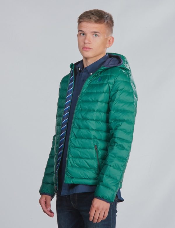 Ralph Lauren Lw Pack Jacket Outerwear Jacket Takki Vihreä