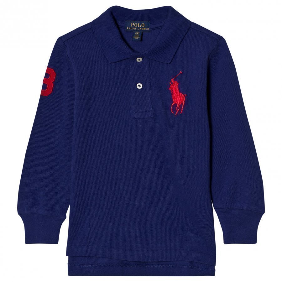 Ralph Lauren Mesh Long Sleeve Polo Pikeepaita