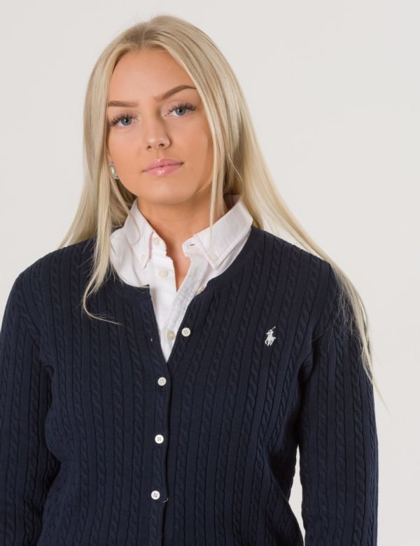 Ralph Lauren Mini Cable Sweater Neule Sininen