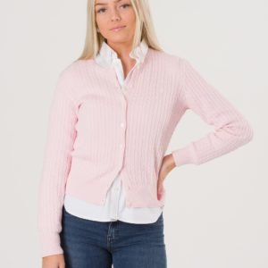 Ralph Lauren Mini Cable Sweater Neule Vaaleanpunainen